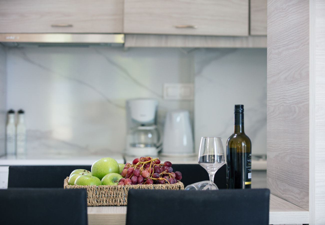 Kitchen of villa Evgoro Ouranos , Agia Galini Kitchen of villa Evgoro Ouranos , Agia Galini