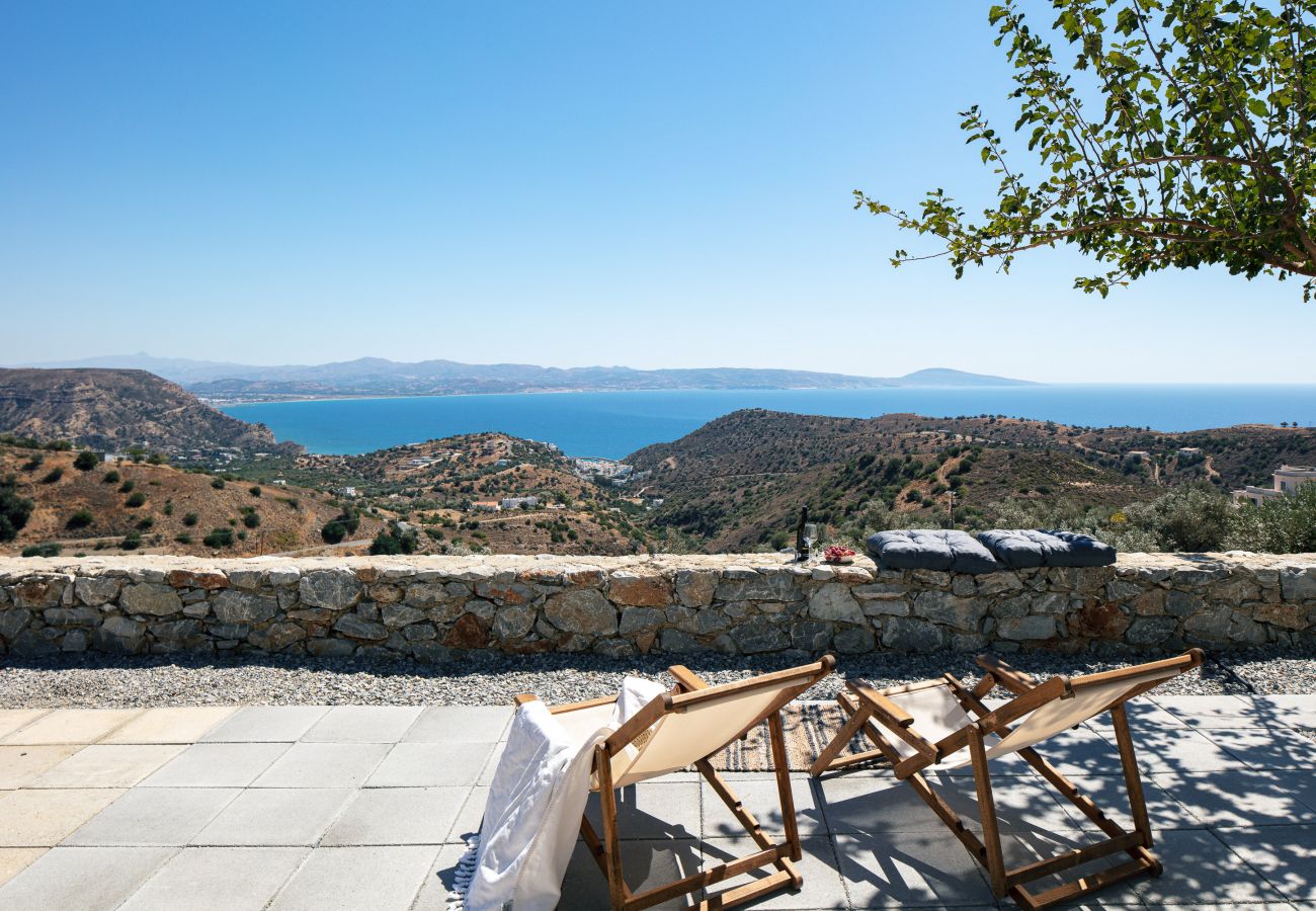 Evgoro Vrahos villa, the exterior, and view of the villa, Agia Galini Evgoro Vrahos villa, the exterior, and view of the villa, Agia Galini