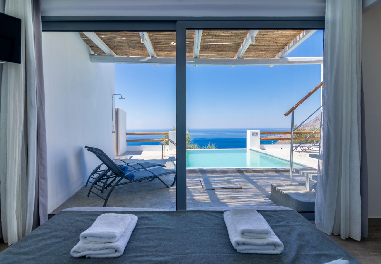Incredible sea view, private pool, Plakias, Crete Incredible sea view, private pool, Plakias, Crete