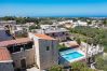 Villa in Rethymno - Alexandros villa, private pool, Near tavern
