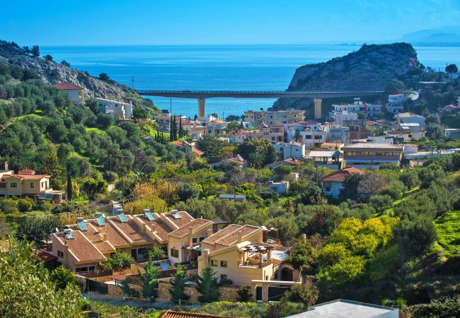 Beautiful villas complex in Paleokastro, Heraklion, Crete