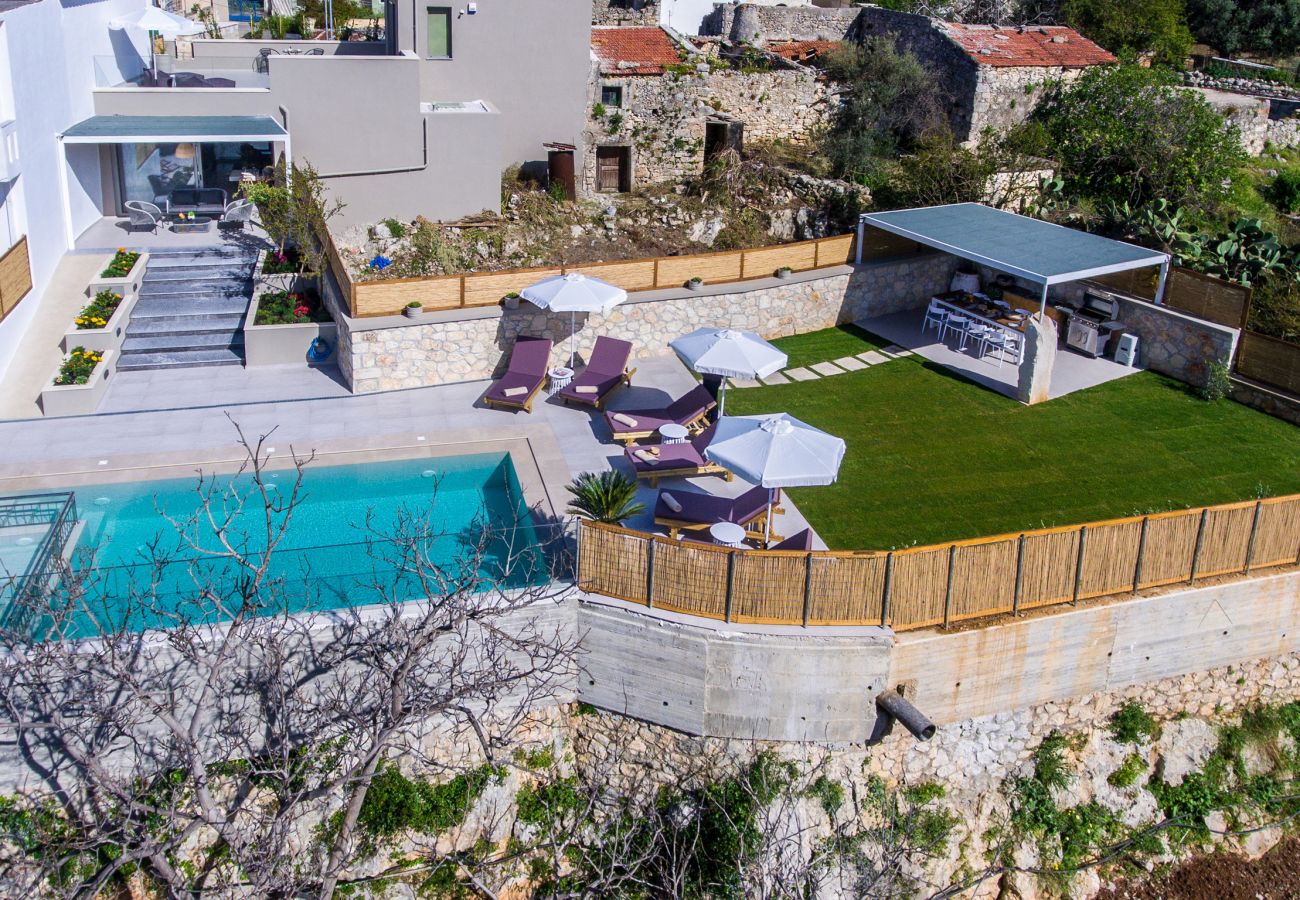 Exceptional modern villa,Private pool,Amenities,Beach,Rethymno Villa in Gerani - Memoria