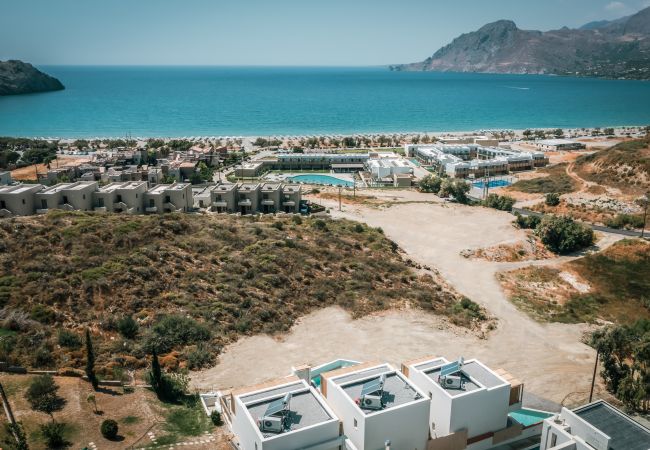 Corallia villas Plakias , Crete ,aerial view Corallia villas Plakias , Crete ,aerial view