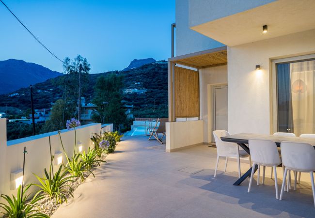 Corallia villa 1, with pool in Plakias resort Corallia villa 1, with pool in Plakias resort