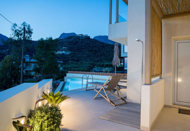 Corallia villa 1, with pool in Plakias resort Corallia villa 1, with pool in Plakias resort