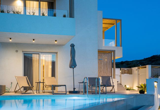 Corallia villa 1, with pool in Plakias resort Corallia villa 1, with pool in Plakias resort