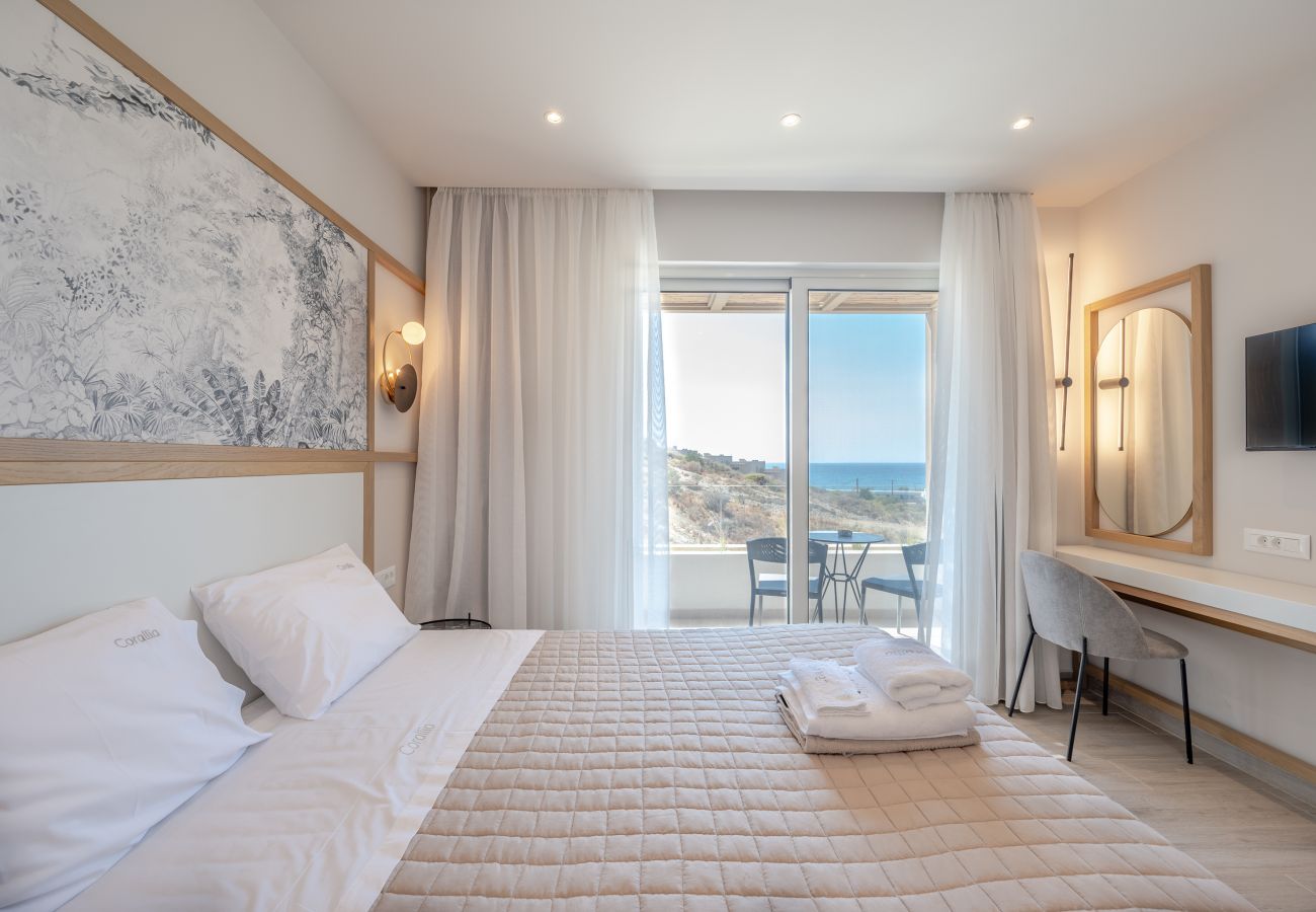 Corralia Villa 1:Plakias near the sea-Bedroom Corralia Villa 1:Plakias near the sea-Bedroom