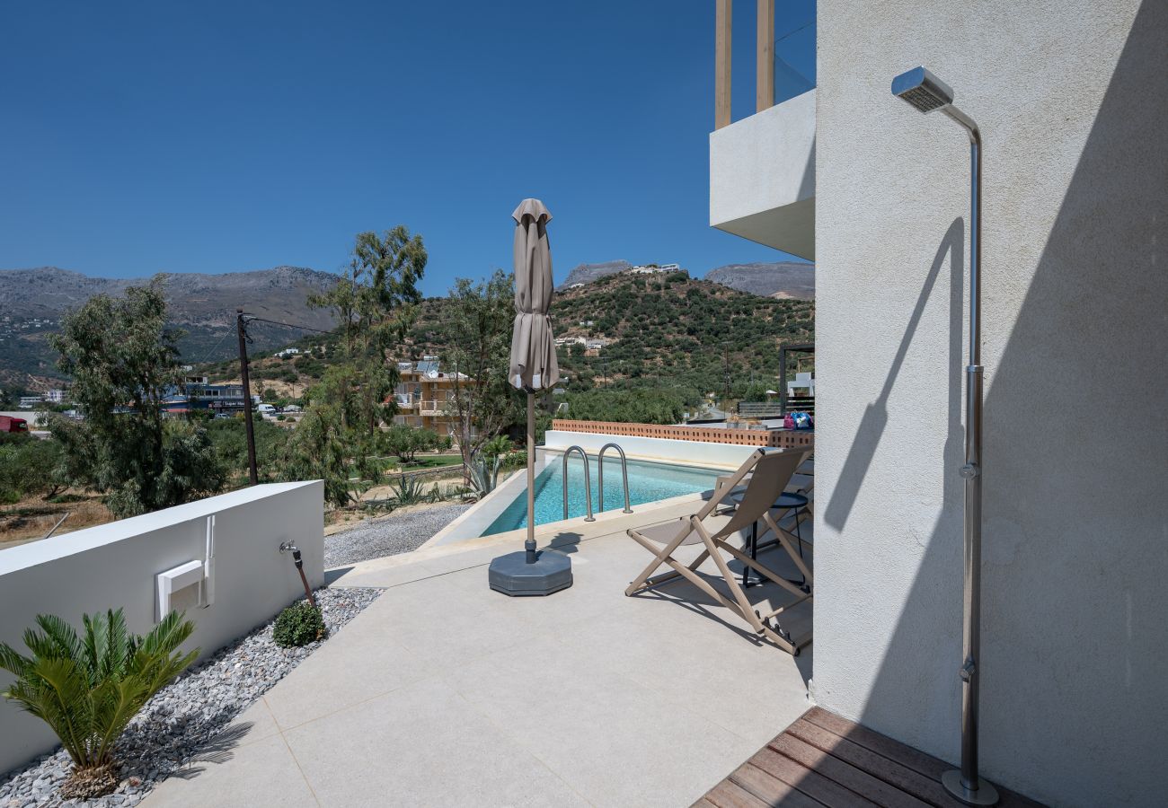 Corralia Villa 1:Plakias near the sea-Pool Area Corralia Villa 1:Plakias near the sea-Pool Area