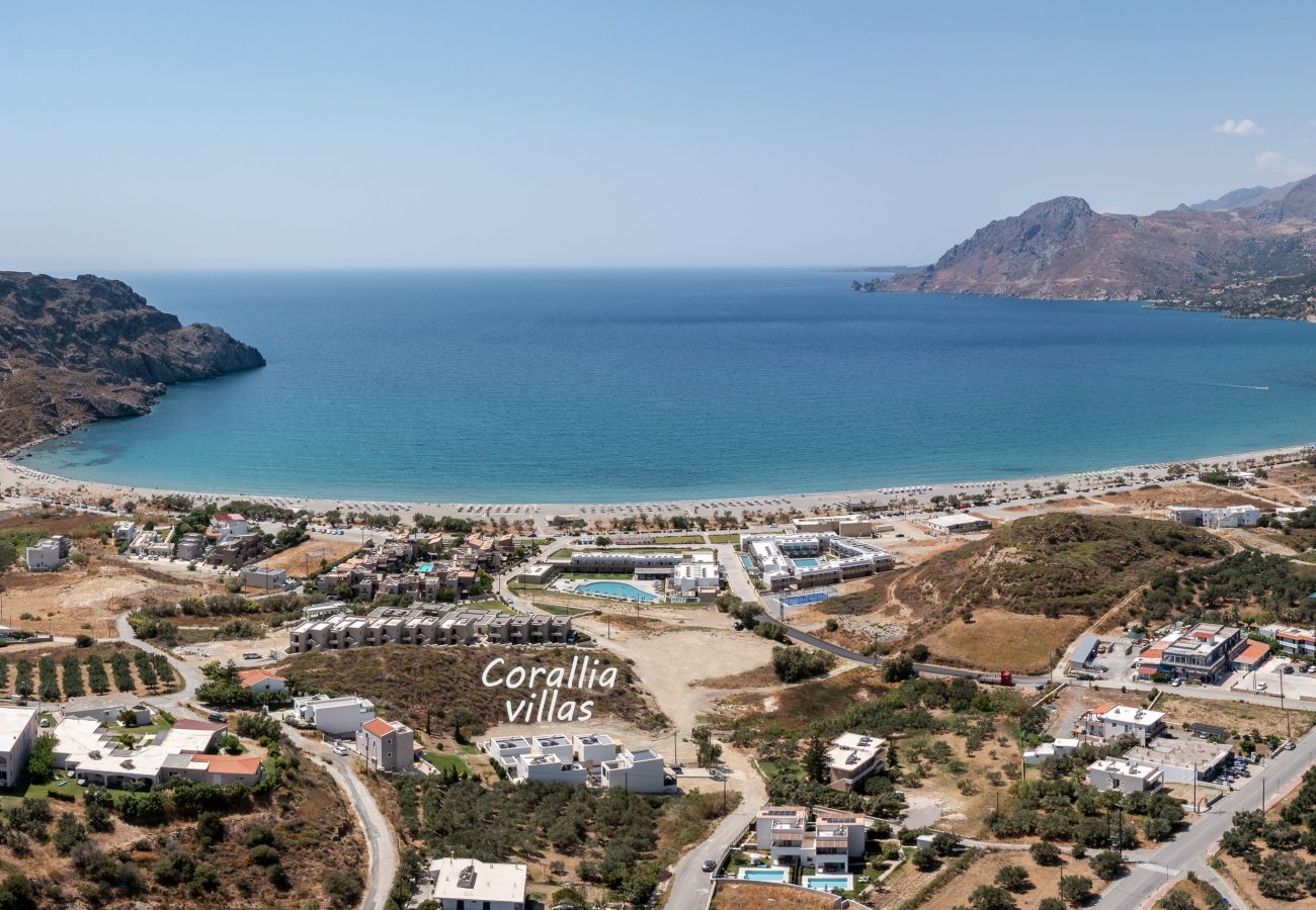 Corallia villas Plakias , Crete ,aerial view Corallia villas Plakias , Crete ,aerial view