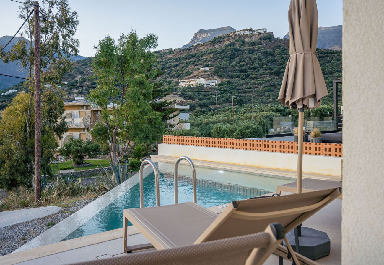 Corallia villa 1, with pool in Plakias resort Corallia villa 1, with pool in Plakias resort