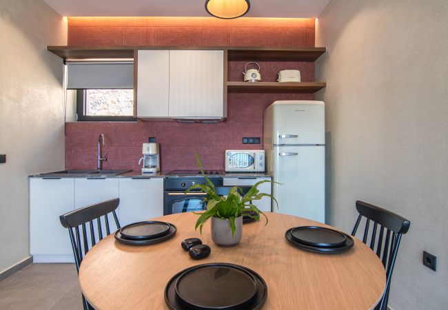 Metatulia 2, Plakias, Sea View, Dining room/Kitchen area Metatulia 2, Plakias, Sea View, Dining room/Kitchen area