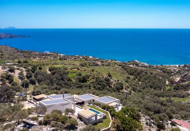 Metatulia 2, Plakias, Sea View, Aerial Complex view/ View of the Area Metatulia 2, Plakias, Sea View, Aerial Complex view/ View of the Area