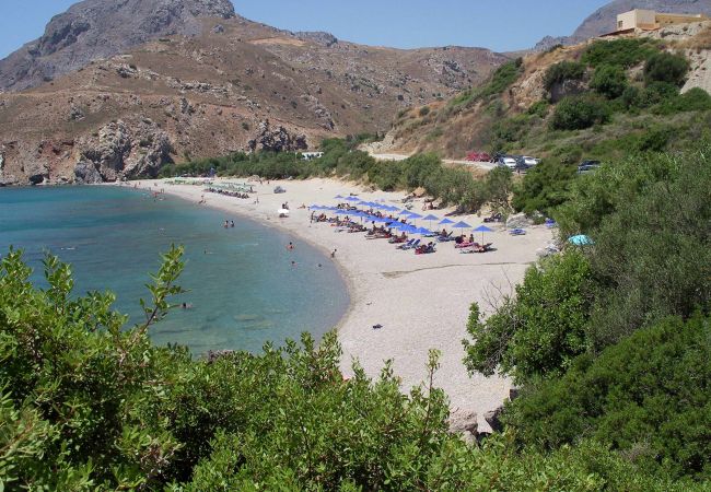 Metatulia 2, Plakias, Sea View, Beach near the villa complex Metatulia 2, Plakias, Sea View, Beach near the villa complex
