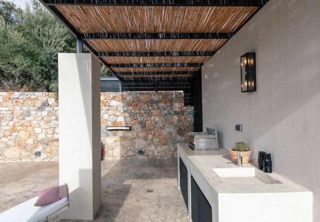 Metatulia 2, Plakias, Sea View, Exterior Kitchen Metatulia 2, Plakias, Sea View, Exterior Kitchen