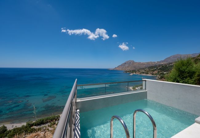 Unobstructed sea view,Private pool,Beach & amentities,Plakias,Crete Unobstructed sea view,Private pool,Beach & amentities,Plakias,Crete