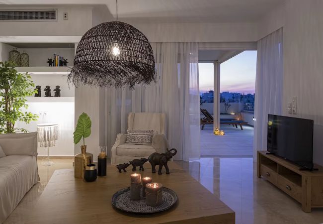 Ferienwohnung in Rethymno - Helen Luxury Holiday House With Sea View Ferienwohnung in Rethymno - Helen Luxury Holiday House With Sea View