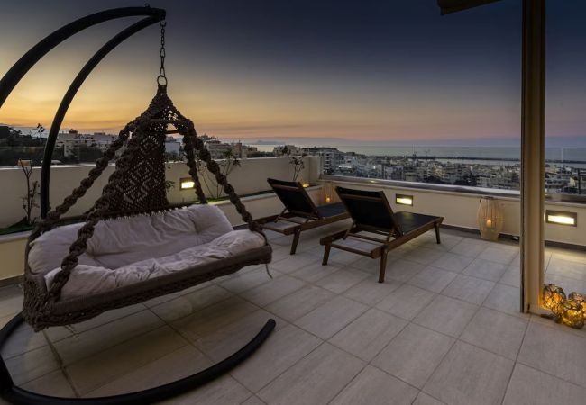 Ferienwohnung in Rethymno - Helen Luxury Holiday House With Sea View Ferienwohnung in Rethymno - Helen Luxury Holiday House With Sea View