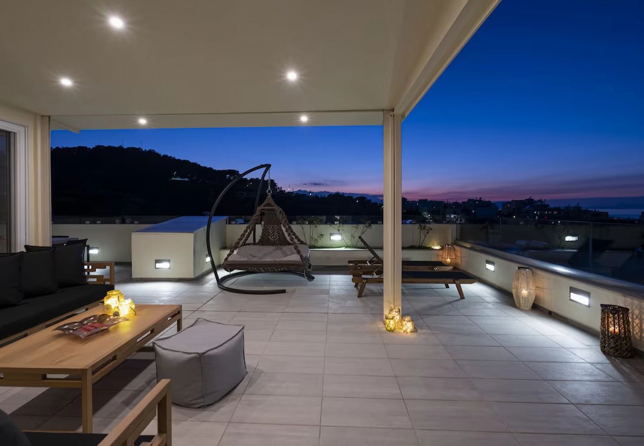 Helen Luxury Holiday House, Relaxing Terrace Helen Luxury Holiday House, Relaxing Terrace