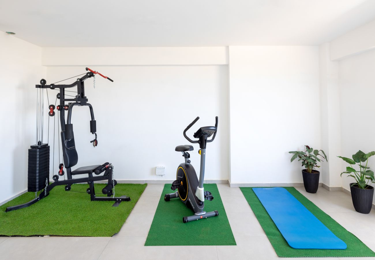 Creta Sun,204 Mezzamine, Fully Equipped Gym Creta Sun,204 Mezzamine, Fully Equipped Gym