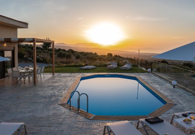 Villa in Rethymno - Jason Panorama Villa 1 Villa in Rethymno - Jason Panorama Villa 1