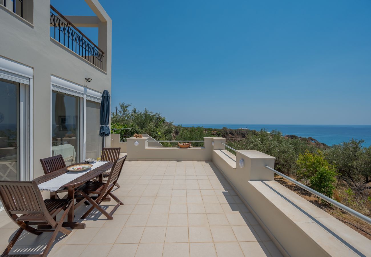 Gallery House,near beach,shared pool, South Crete, Balcony view Gallery House,near beach,shared pool, South Crete, Balcony view