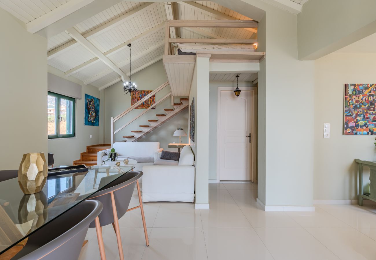 Gallery Apartment,near beach,shared pool, South Crete, Living room  Gallery Apartment,near beach,shared pool, South Crete, Living room