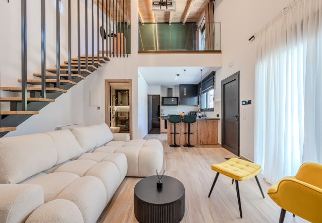 Villa in Anopolis - The Rosy pair Villa in Anopolis - The Rosy pair