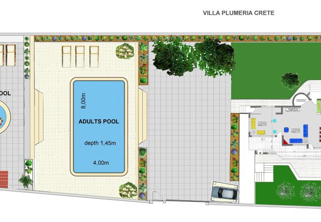 Villa in Akrotiri - Villa Plumeria Flower Villa in Akrotiri - Villa Plumeria Flower