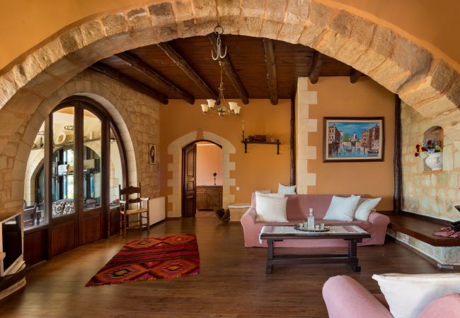 Amazing villa,13 persons,Almyrida,Chania,Comfortable living area Amazing villa,13 persons,Almyrida,Chania,Comfortable living area