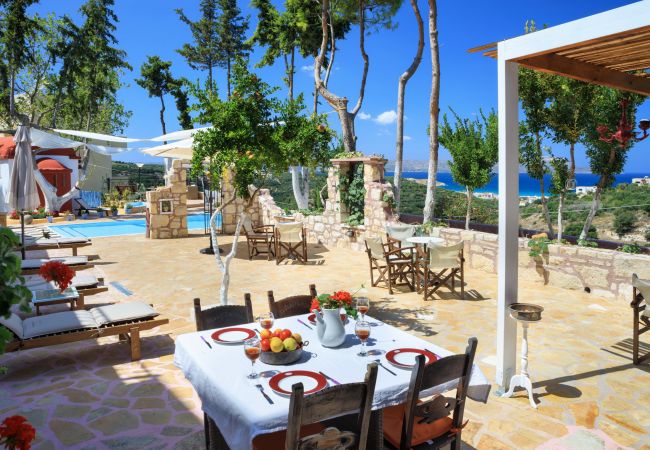 Amazing villa,13 persons,Almyrida,Chania,Fully furnished exterior relaxing areas Amazing villa,13 persons,Almyrida,Chania,Fully furnished exterior relaxing areas