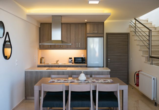 Blue oyster , beach villas, kitchen, Platanias, Rethymno Crete Blue oyster , beach villas, kitchen, Platanias, Rethymno Crete
