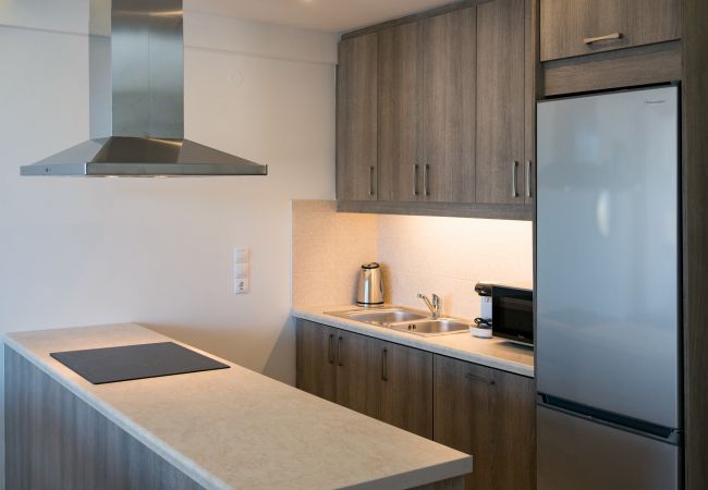 Blue oyster , beach villas, kitchen, Platanias, Rethymno Crete Blue oyster , beach villas, kitchen, Platanias, Rethymno Crete
