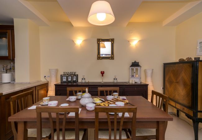 Modern House next to the Beach,Rethymno, Comfortable dining area Modern House next to the Beach,Rethymno, Comfortable dining area