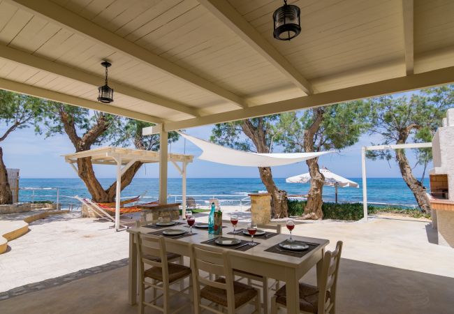 The BBQ area and exterior furniture ,Sfakaki,Rethymno The BBQ area and exterior furniture