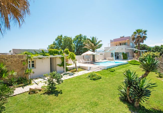 Waterfront Villa,Sfakaki,Rethymno,Bird's eye view of the property