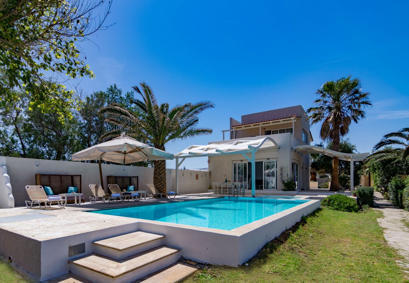 Exterior view and swimming pool,Sfakaki,Rethymno Exterior view and swimming pool