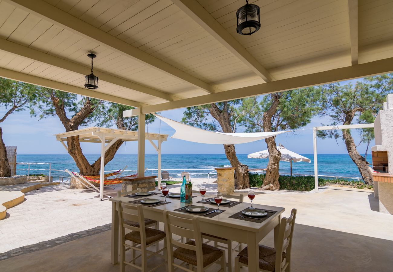 The BBQ area and exterior furniture ,Sfakaki,Rethymno The BBQ area and exterior furniture