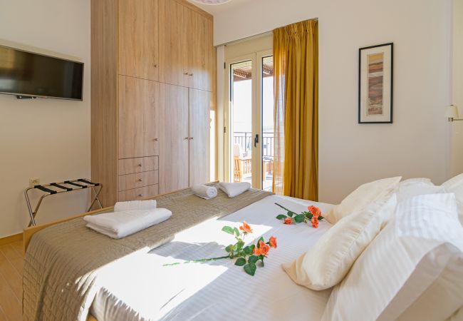 Brand new villa,Adele,Rethymno,Double bed bedroom Brand new villa,Adele,Rethymno,Double bed bedroom