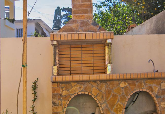 Brand new villa,Adele,Rethymno,The stone-built BBQ Brand new villa,Adele,Rethymno,The stone-built BBQ