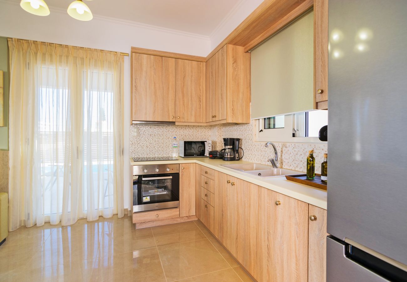 Brand new villa,Adele,Rethymno,Modern fully equipped kitchen Brand new villa,Adele,Rethymno,Modern fully equipped kitchen