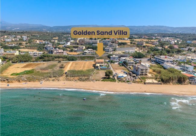 Villa in Rethymno - Golden Sand Beach villa Villa in Rethymno - Golden Sand Beach villa