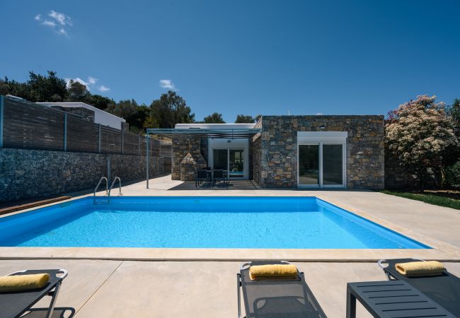 KalostousVillas,swimming,pool,exterior,sunbeds KalostousVillas,swimming,pool,exterior,sunbeds
