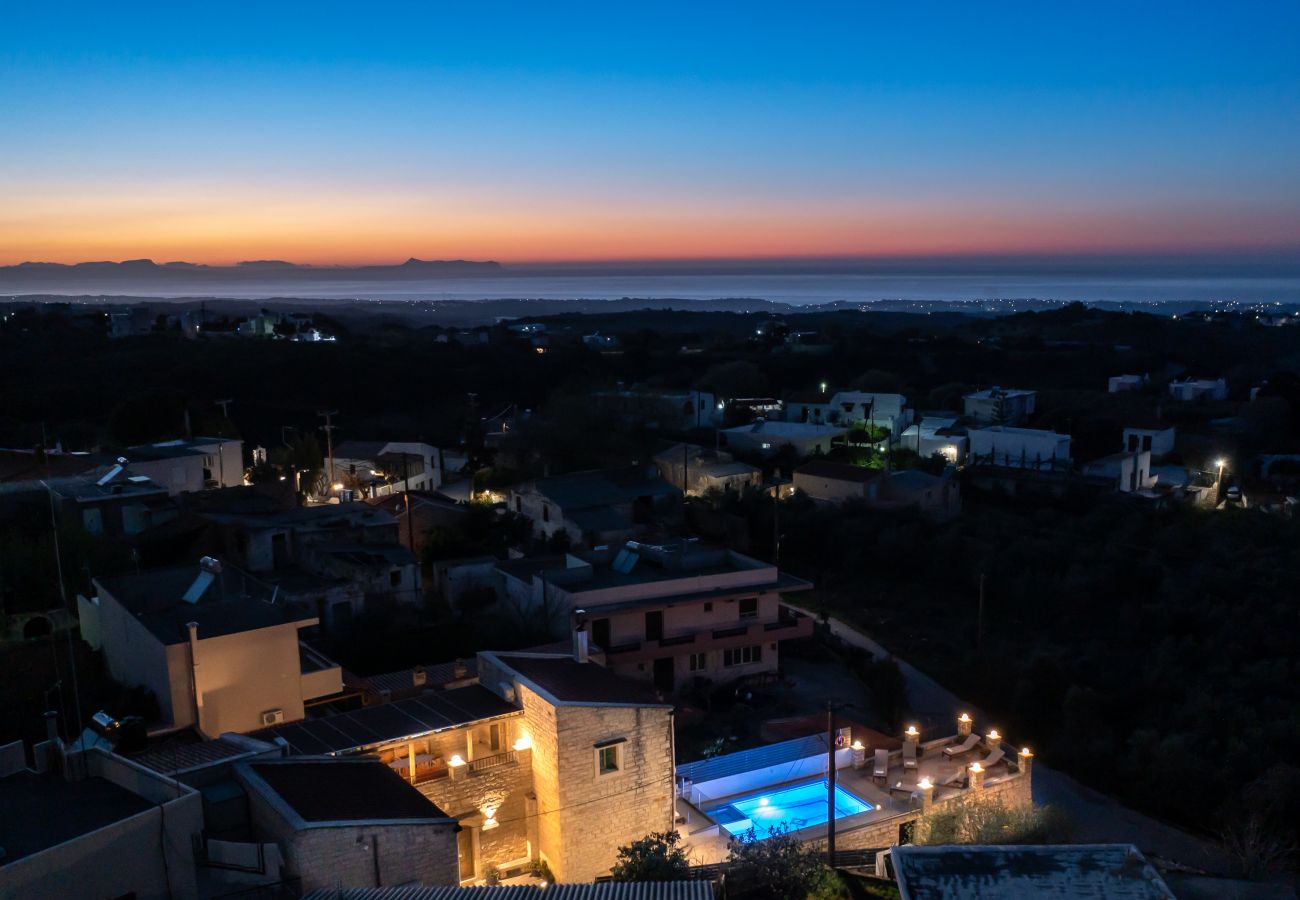 Renovated Villa, 12 persons, Kids pool, Picturesque village, Rethymno Renovated Villa, 12 persons, Kids pool, Picturesque village, Rethymno
