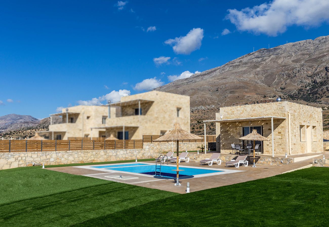 Villa with sea views,Triopetra,Rethymno,Bird's eye view of the property Villa with sea views,Triopetra,Rethymno,Bird's eye view of the property