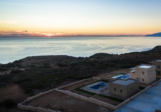 Aerial view of the property,Triopetra,Rethymno Aerial view of the property