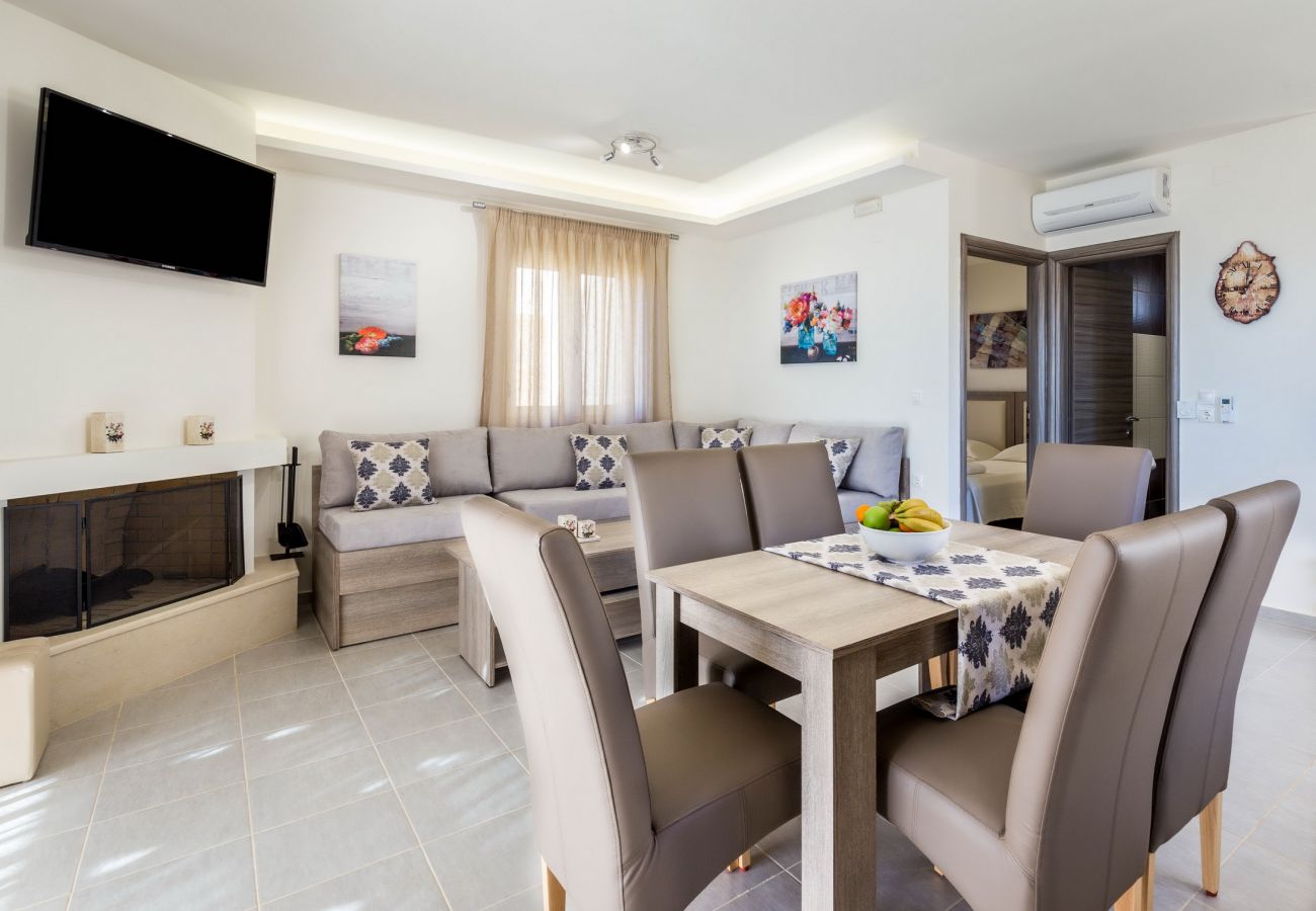 Comfortable dining area,Triopetra,Rethymno Comfortable dining area