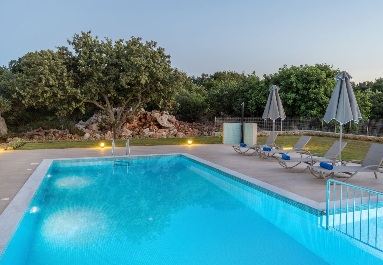 Swimming pool area,Prines,Rethymno Swimming pool area