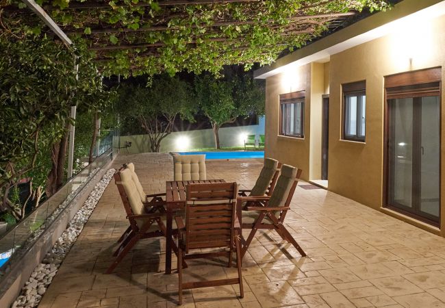 Rethymno South Coast Villa,Rodakino,Terrace with exterior furniture Rethymno South Coast Villa,Rodakino,Terrace with exterior furniture