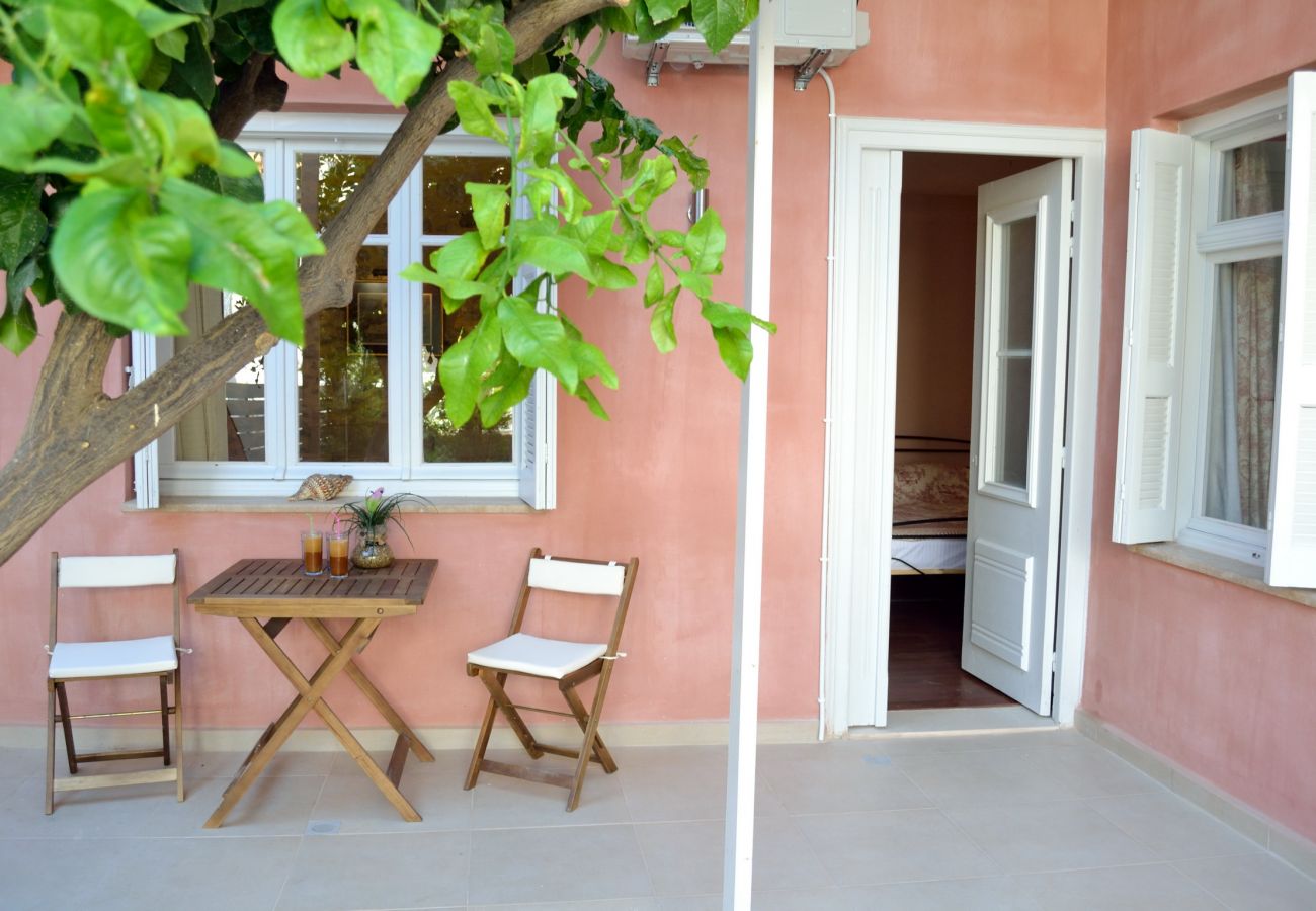 2 person studio in Rethymno Old Town, Terrace with exterior furniture 2 person studio in Rethymno Old Town, Terrace with exterior furniture