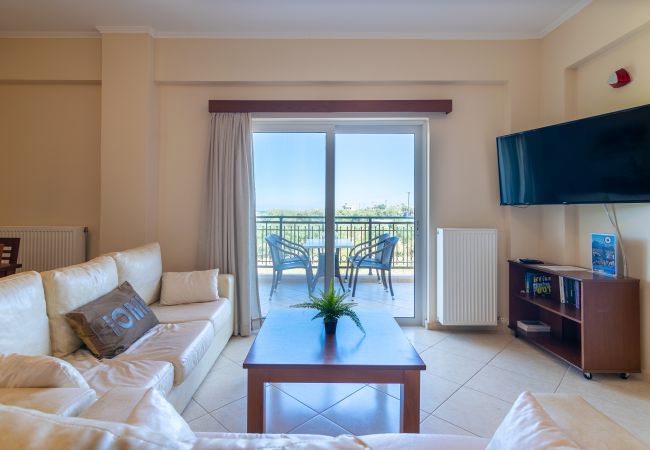 Villa in Walking distance to the beach, Near tavern, Chania, Crete Living area of the villa in Walking distance to the beach, Near tavern, Chania, Crete